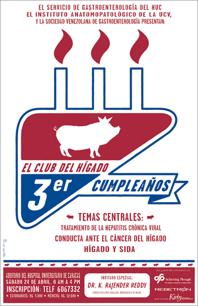 El Club del Hígado 3rd Anniversary Ohne Scheiss